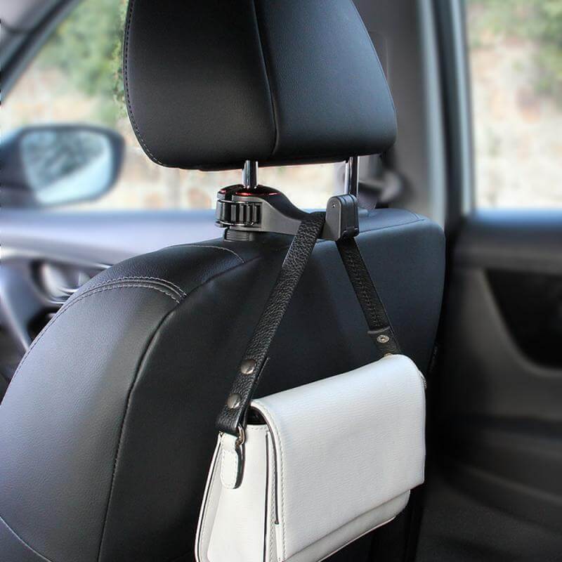 Maximize Storage and Convenience - 2-in-1 Car Seat Rear Hooks