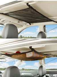 Maximize Car Storage Space - Car Ceiling Storage Net Car Organizer